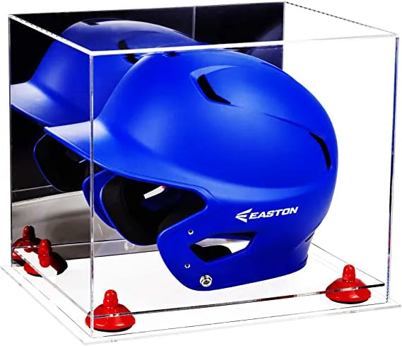 baseball batting helmet display case for sale at better display cases