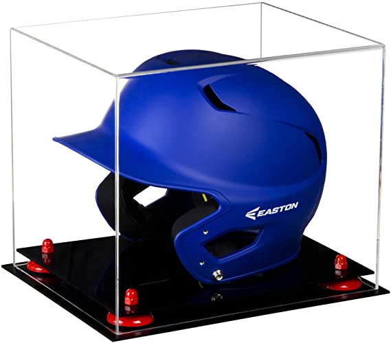 baseball batting helmet display case for sale at better display cases