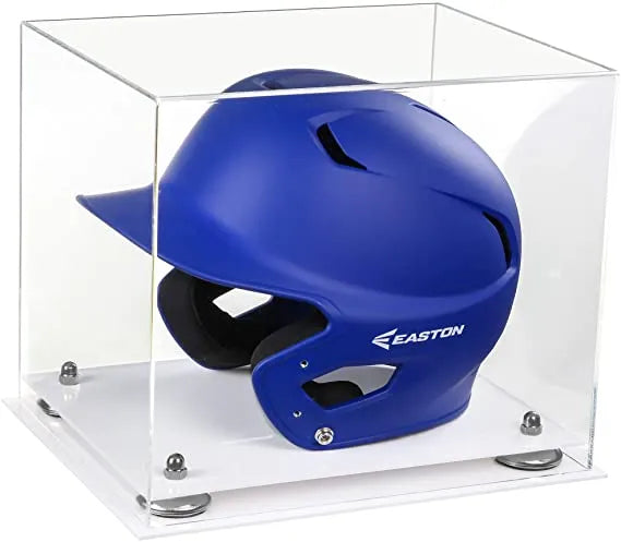 baseball batting helmet display case for sale at better display cases