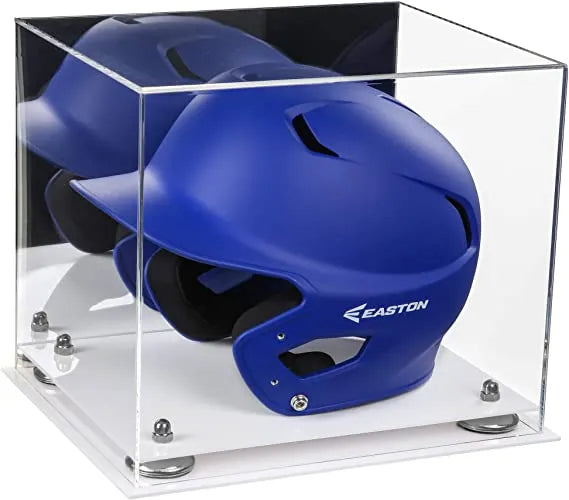 baseball batting helmet display case for sale at better display cases