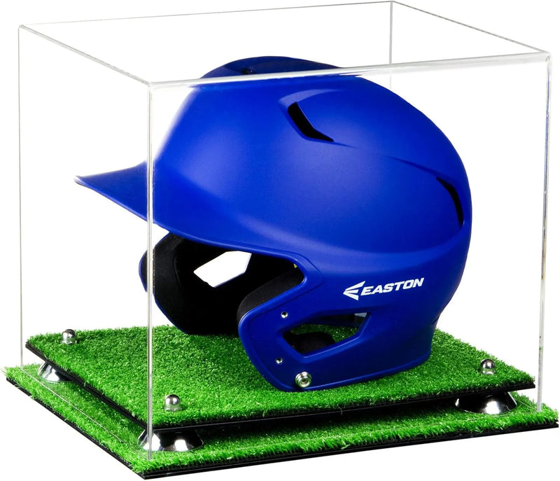 baseball batting helmet display case for sale at better display cases