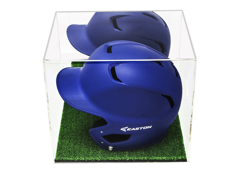 baseball batting helmet display case for sale at better display cases