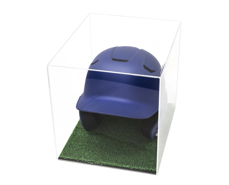 baseball batting helmet display case for sale at better display cases