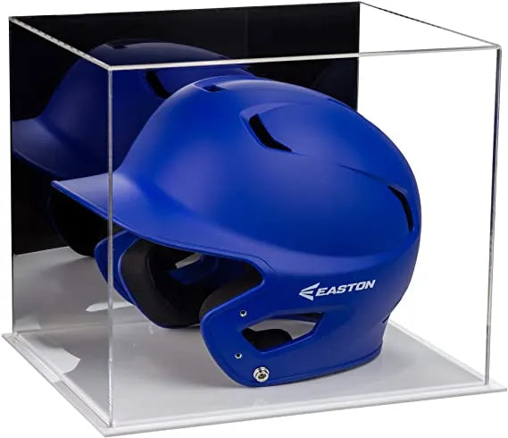 baseball batting helmet display case for sale at better display cases