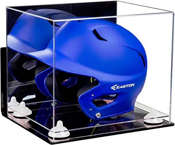 baseball batting helmet display case for sale at better display cases