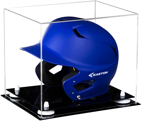 baseball batting helmet display case for sale at better display cases