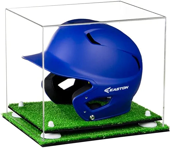 baseball batting helmet display case for sale at better display cases