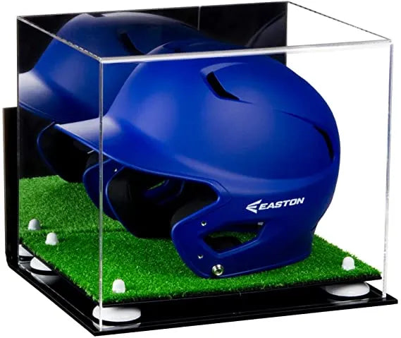 baseball batting helmet display case for sale at better display cases