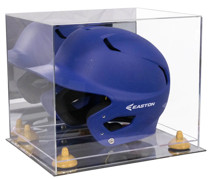 baseball batting helmet display case for sale at better display cases