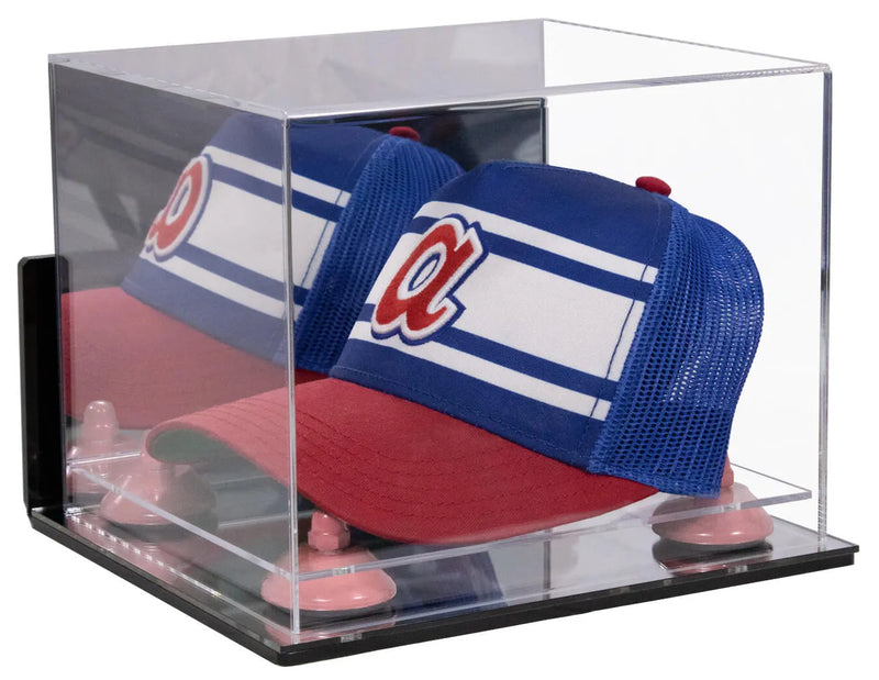 acrylic baseball cap display case for sale at better display cases