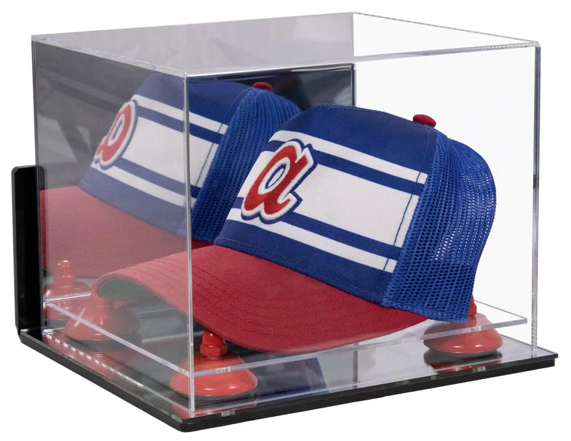 acrylic baseball cap display case for sale at better display cases