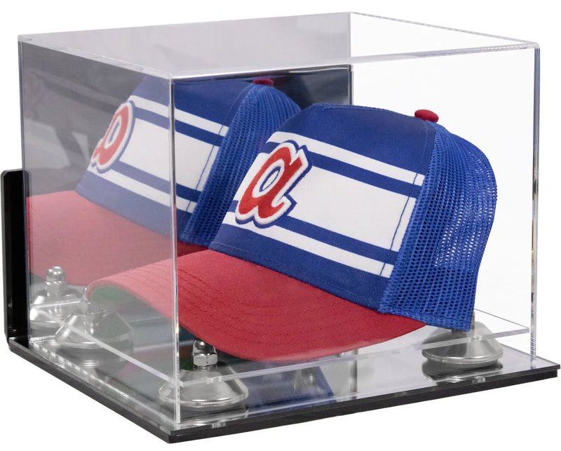 acrylic baseball cap display case for sale at better display cases