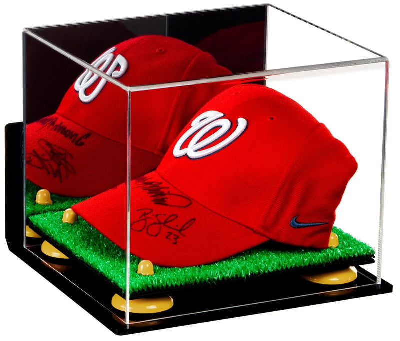 acrylic baseball cap display case for sale at better display cases