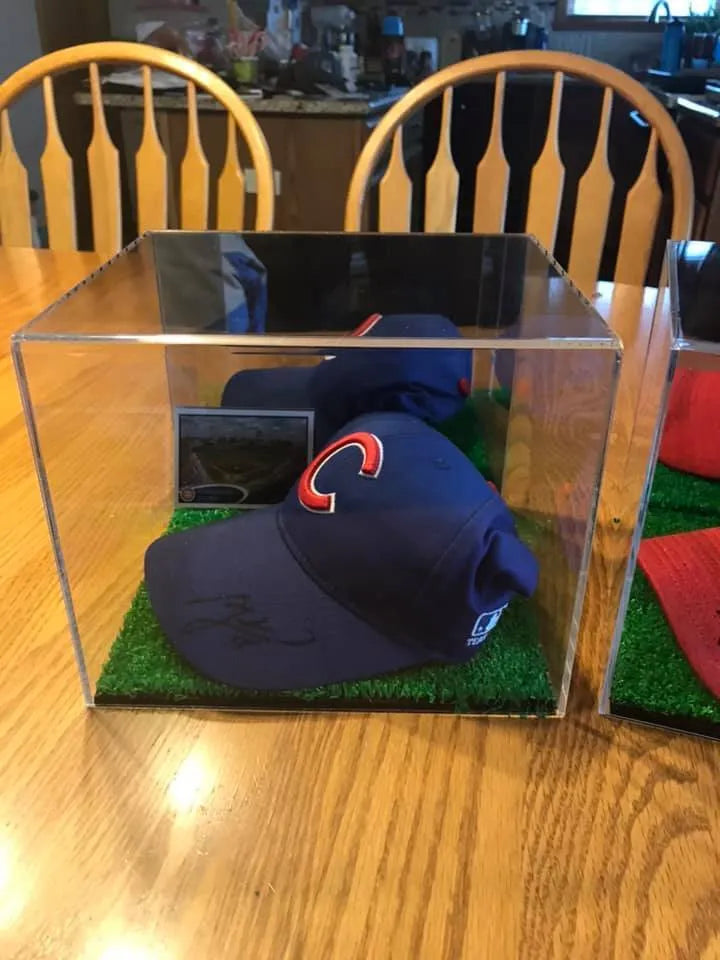 acrylic baseball cap display case for sale on Better Display Cases