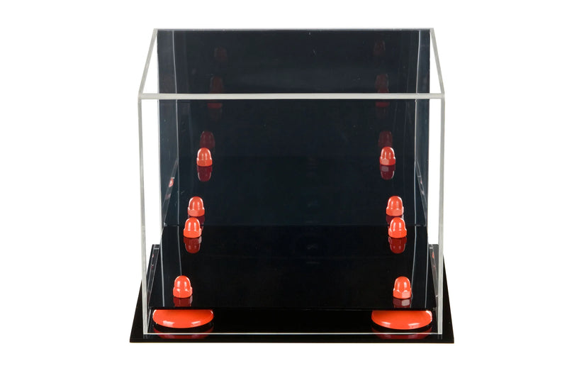 Baseball Cap<br>Display Case with<br>Mirror and Risers (A006)<br><sub>For MLB, NCAA, and more</sub>, Display Case, Better Display Cases, Better Display Cases - Better Display Cases