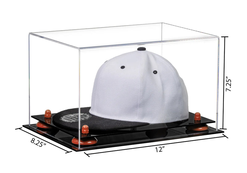 baseball cap or snapback hat display case for sale on Better Display Cases