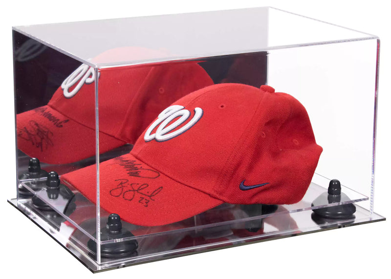 baseball cap or snapback hat display case for sale on better display cases
