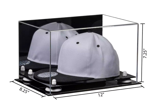 baseball cap or snapback hat display case for sale on better display cases