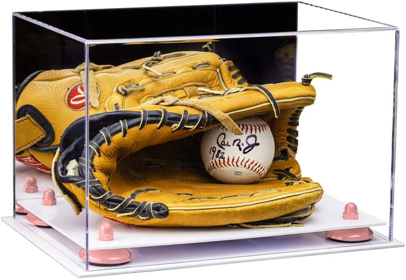 baseball display case for gloves for sale on Better Display Cases