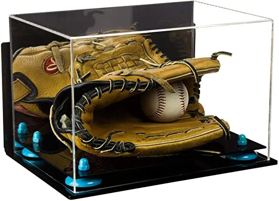 baseball display case for gloves for sale on Better Display Cases