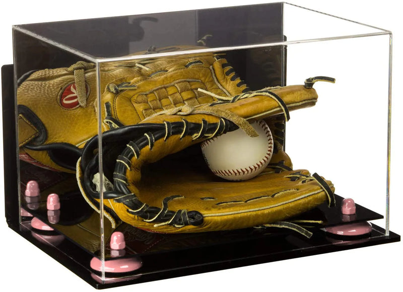 baseball display case for gloves for sale on Better Display Cases