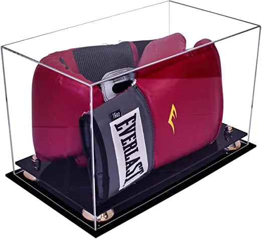 boxing glove display case | vertical for sale on Better Display Cases