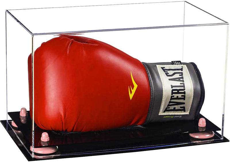 boxing glove display case | vertical for sale on Better Display Cases