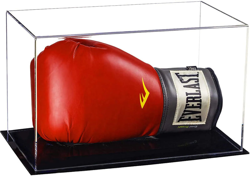 boxing glove display case | vertical for sale on Better Display Cases