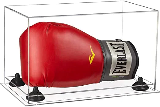 boxing glove display case | vertical for sale on Better Display Cases