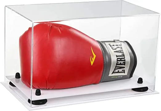 boxing glove display case | vertical for sale on Better Display Cases