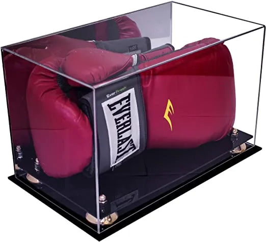 boxing glove display case | vertical for sale on Better Display Cases