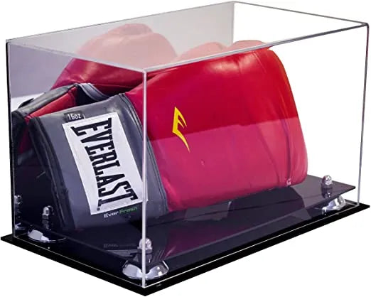 boxing glove display case | vertical for sale on Better Display Cases