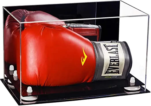 boxing glove display case | vertical for sale on Better Display Cases