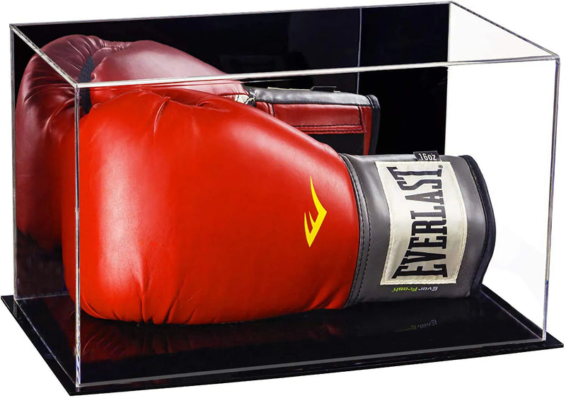 boxing glove display case | vertical for sale on Better Display Cases