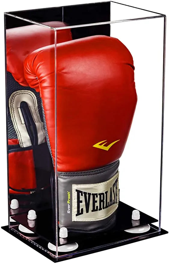 boxing glove display case | vertical for sale on Better Display Cases