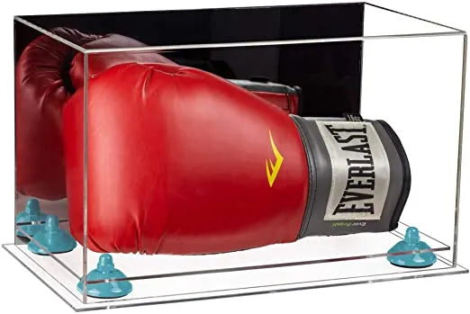 boxing glove display case | vertical for sale on Better Display Cases