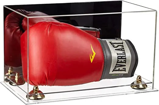 boxing glove display case | vertical for sale on Better Display Cases