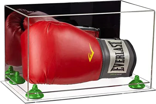 boxing glove display case | vertical for sale on Better Display Cases