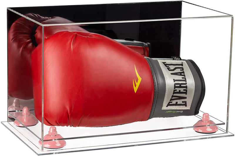 boxing glove display case | vertical for sale on Better Display Cases