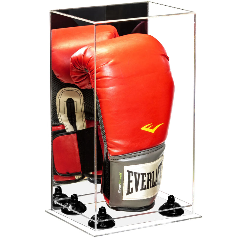 boxing glove display case | vertical for sale on Better Display Cases