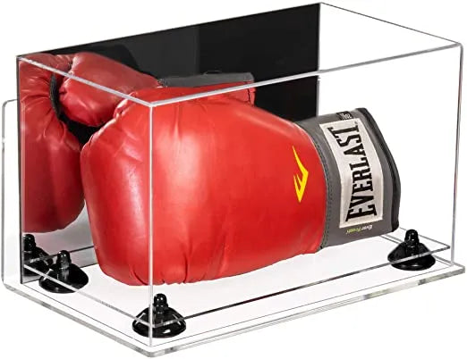 boxing glove display case | vertical for sale on Better Display Cases