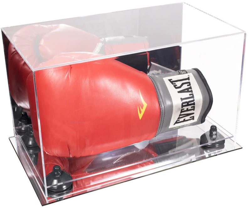 boxing glove display case | vertical for sale on Better Display Cases