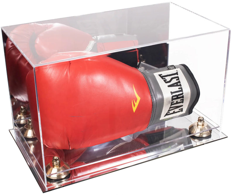 boxing glove display case | vertical for sale on Better Display Cases