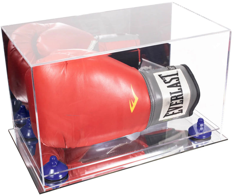 boxing glove display case | vertical for sale on Better Display Cases