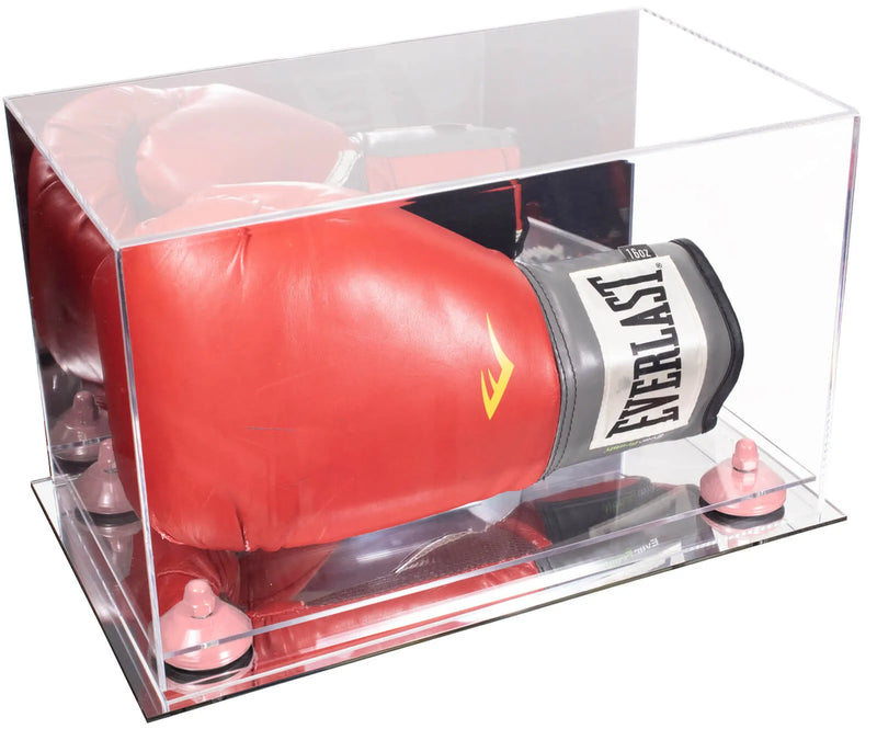 boxing glove display case | vertical for sale on Better Display Cases