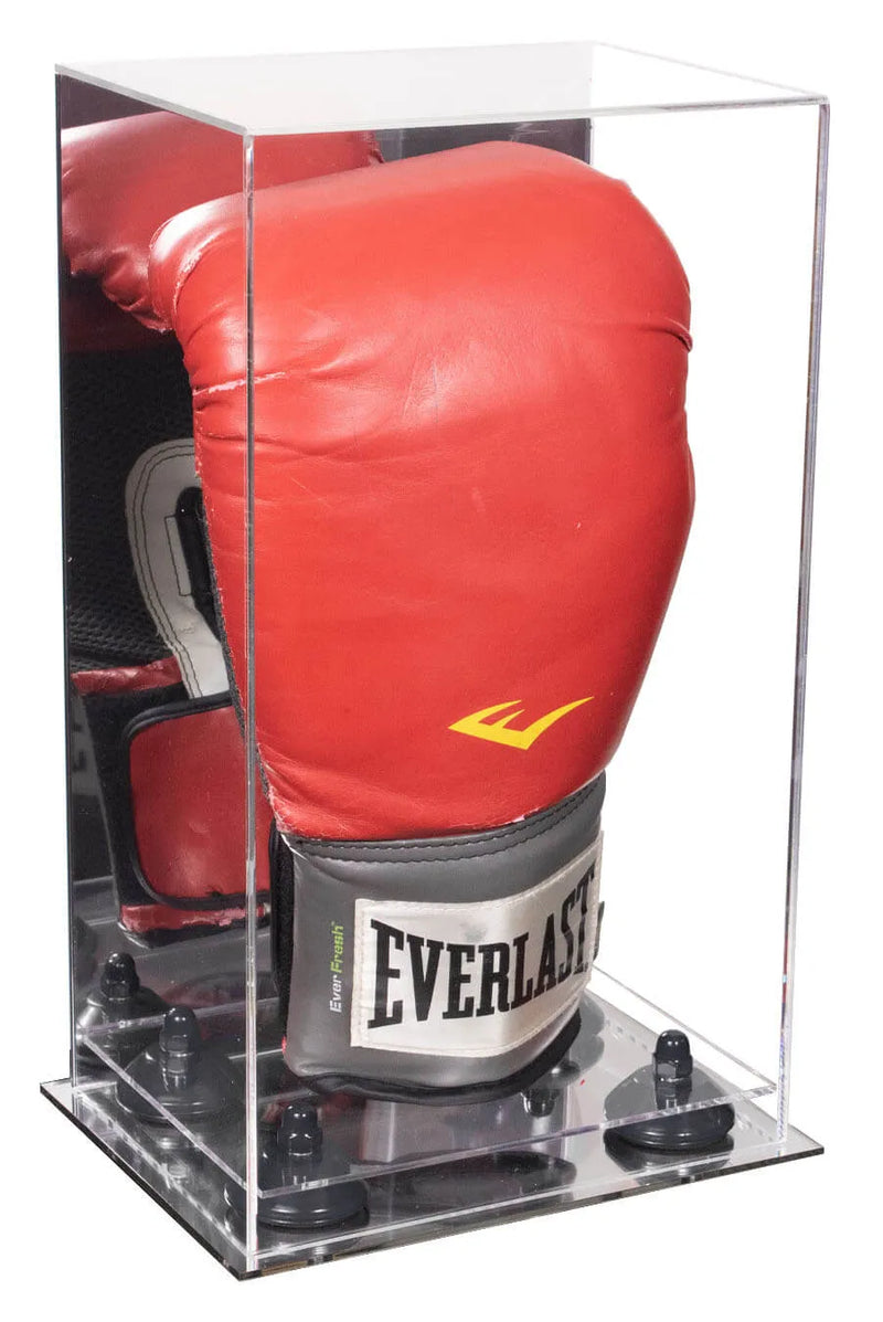 boxing glove display case | vertical for sale on Better Display Cases