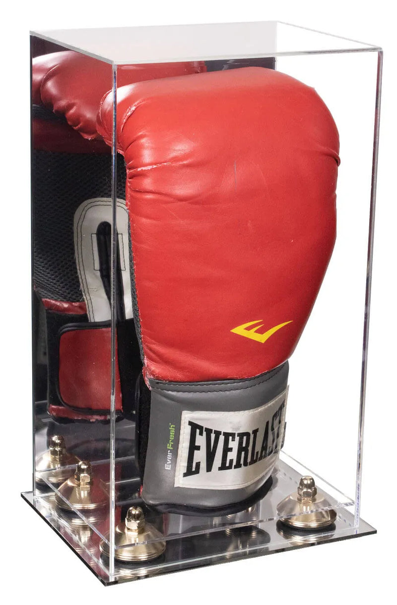 boxing glove display case | vertical for sale on Better Display Cases