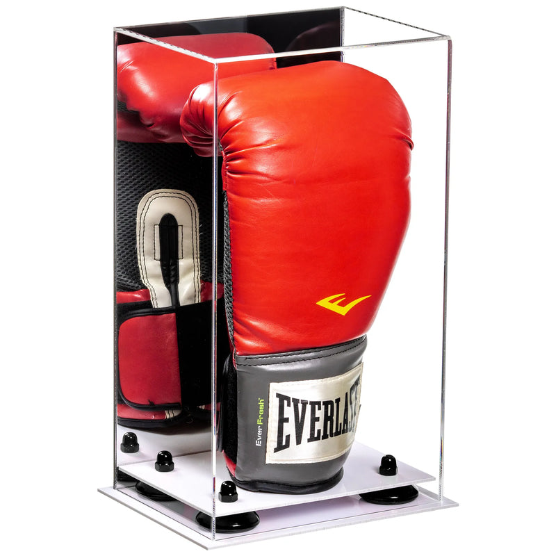 boxing glove display case | vertical for sale on Better Display Cases