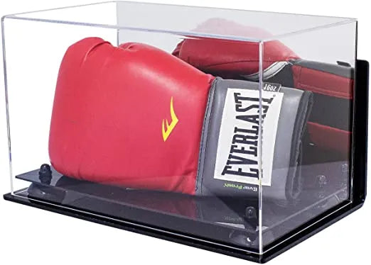 boxing glove display case | vertical for sale on Better Display Cases