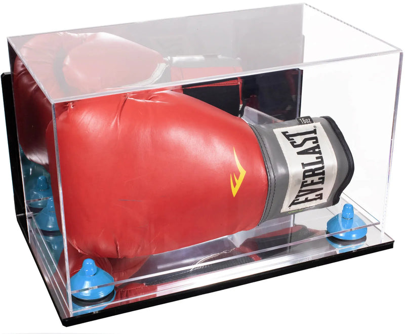 boxing glove display case | vertical for sale on Better Display Cases